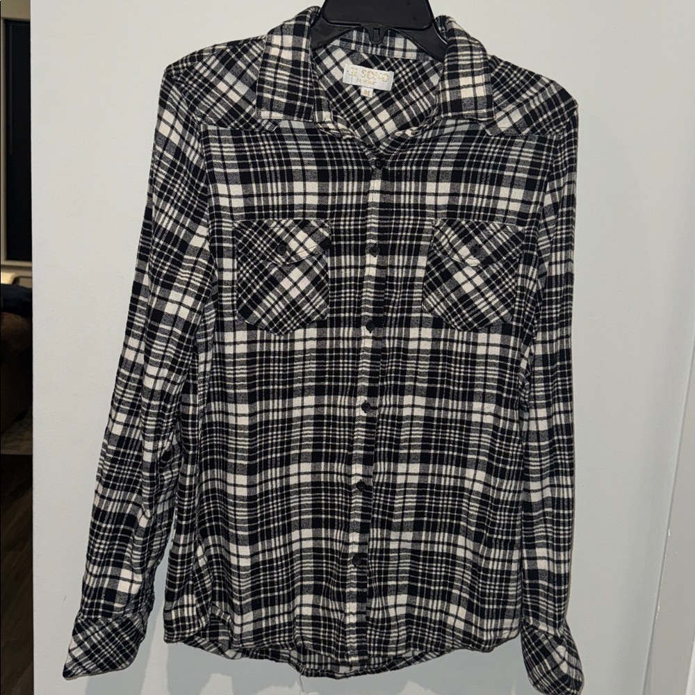 Black & White Flannel